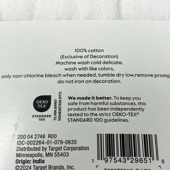 Target 2pk Flower Cloth Napkins - Threshold™ 18 " x 18 " Cotton E4 - Picture 5 of 5